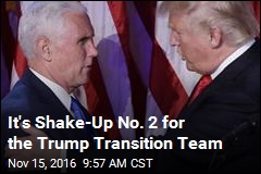 It&#39;s Shake-Up No. 2 for the Trump Transition Team