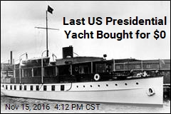 Last US Presidential Yacht Bought for $0