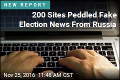 200 Sites Peddled Fake Election News From Russia
