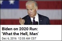 Biden Isn&#39;t Ruling Out Running in 2020