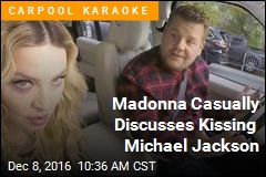 Madonna Casually Discusses Kissing Michael Jackson