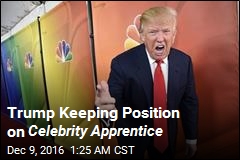 Trump Listed as Producer on Celebrity Apprentice