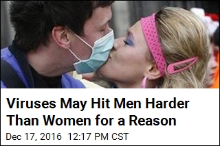 Viruses May Hit Men Harder Than Women for a Reason