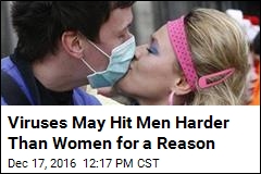Viruses May Hit Men Harder Than Women for a Reason