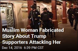 Muslim Woman Fabricated Story About Trump Supporters Attacking Her