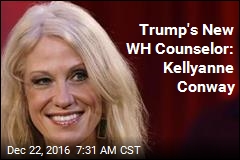 Trump&#39;s New WH Counselor: Kellyanne Conway