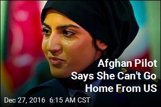 Afghan Air Force&#39;s 1st Female Pilot Seeks Asylum in US