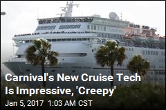Carnival Hopes Cruisers Will Trade Privacy for Convenience
