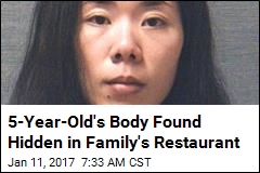 5-Year-Old&#39;s Body Found Hidden in Family&#39;s Restaurant