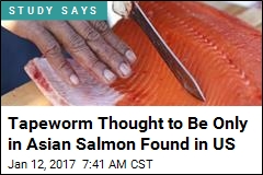Parasite in Asian Salmon Now Popping Up in US