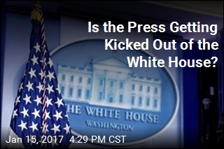 Press Jittery From Rumors They&#39;re Getting Booted From WH
