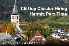 Clifftop Cloister Hiring Hermit, Part-Time