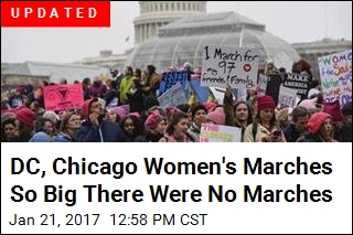 Chicago Women&#39;s March Canceled...for Being Too Big
