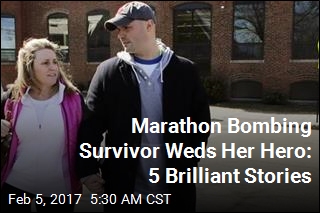 Marathon Bombing Survivor Weds Her Hero: 5 Brilliant Stories