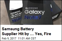 First Samsung&#39;s Phones Caught Fire. Now, a Factory