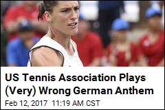 US Tennis Association Plays (Very) Wrong German Anthem