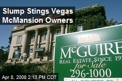 Slump Stings Vegas McMansion Owners