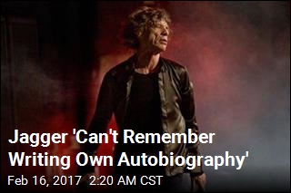 Jagger &#39;Can&#39;t Remember Writing Own Autobiography&#39;