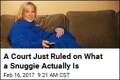 Blanket vs. Robe ? Court Rules on Fate of the Snuggie