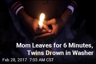 Mom Leaves for 6 Minutes, Twins Drown in Washer