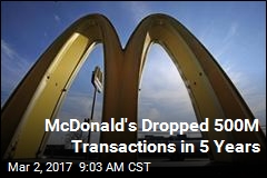 McDonald&#39;s Dropped 500M Transactions in 5 Years