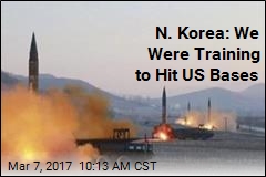 N. Korea: We Were Training to Hit US Bases