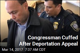 Congressman Cuffed in ICE Sit-In