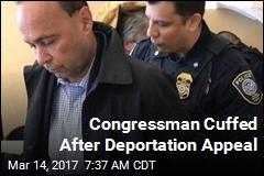 Congressman Cuffed in ICE Sit-In