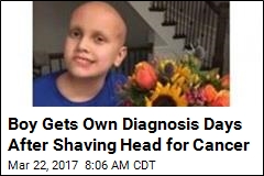 Boy Shaves Head for Cancer Days Before His Own Diagnosis