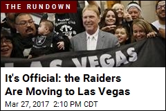 It&#39;s Official: the Raiders Are Moving to Las Vegas