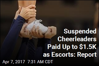 Suspended Cheerleaders Were Strippers, Escorts: Report