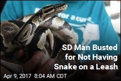 SD Man Busted for Not Having Snake on a Leash