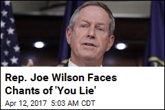 Rep. Joe Wilson Faces Chants of &#39;You Lie&#39;