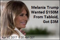 Melania Trump Wanted $150M From Tabloid, Got $3M