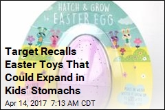 Target Recalls Easter Toys That Could Expand in Kids&#39; Stomachs