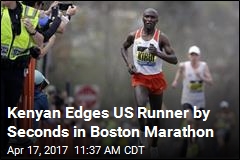 2 Kenyans, One a Cop, Triumph at Boston Marathon