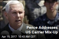 Pence Addresses US Carrier Mix-Up