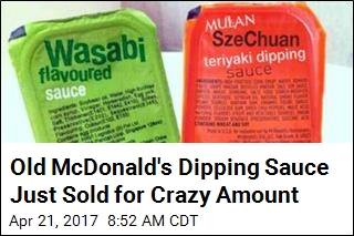 Someone Just Paid a Lot for 1998 McDonald&#39;s Sauce