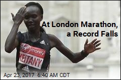 At London Marathon, a Record Falls