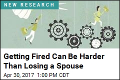 Getting Fired Can Be Harder Than Losing a Spouse