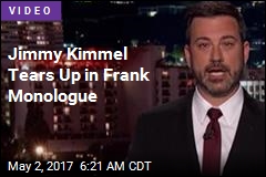 Jimmy Kimmel Gives Teary Monologue