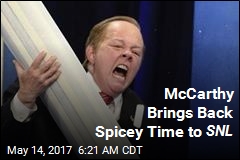 McCarthy Brings Back Spicey Time to SNL