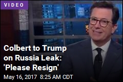 Late Night Takes on Russia Leak Story