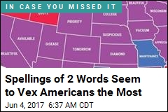 Spellings of 2 Words Seem to Vex Americans the Most