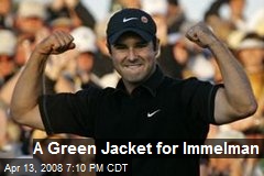 A Green Jacket for Immelman