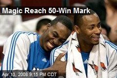 Magic Reach 50-Win Mark