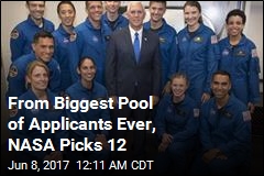 NASA Picks 12 New Astronauts