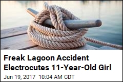 Girl Dies in Lagoon in Freak Accident