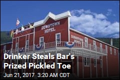 Drinker Steals Bar&#39;s Prized Pickled Toe