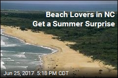 Beach Lovers in NC Get a Summer Surprise